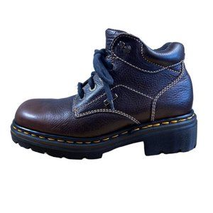 Dr Martens Doc Martens Brown Hiking Ankle Boot Womens size 7 England DM's